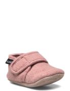 Baby Wool Slippers Pink CeLaVi