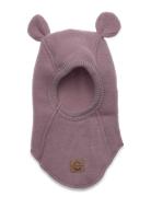 Wool Fullface W Ears Purple Mikk-line