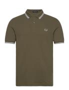 Twin Tipped Fp Shirt Green Fred Perry