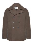 Wool Blend Peacoat Brown Scotch & Soda