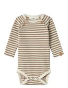 Nbmgeo Aso Ls Slim Body Lil Beige Lil'Atelier