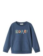 Nmmvugo Ls Nreg Sweat Bru Blue Name It