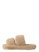 Nkfnus Faux Fur Slipper Beige Name It