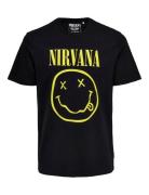 Onsnirvana Life Reg Ss Tee Black ONLY & SONS