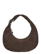 Suede Lona Small Bag Brown Becksöndergaard