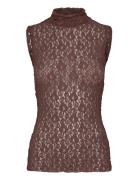 Civahiw Turtleneck Top Brown InWear