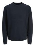 Jorollie Knit Crew Neck Jnr Navy Jack & J S