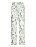 Pant Cotton Floral Resort White Hunkemöller