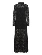 Tiban Lace Black Maxi Dress Black ALOHAS