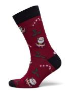 Christmas Bamboo Sock Red Lindbergh