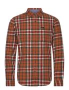 L/S Cotton Lumberjack Shirt Orange Superdry