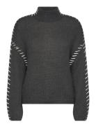 Vichoca New L/S Knit Pullover Grey Vila