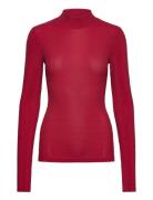 Rwnora Ls Top Red Rosemunde