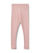 Rib Leggings Maddy Pink Wheat