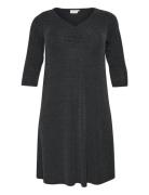 Kcellia Dress Black Kaffe Curve