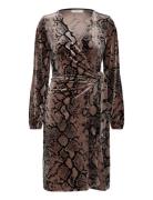 Brynniw Goriel Wrap Dress Brown InWear