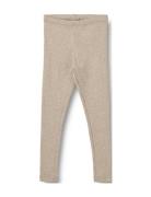 Rib Leggings Maddy Beige Wheat