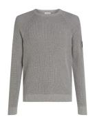 Badge Easy Sweater Grey Calvin Klein Jeans