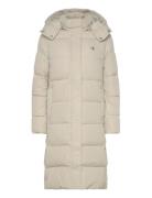 Monologo Non Down Long Puffer Beige Calvin Klein Jeans