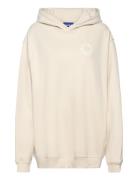 Over D Hoodie_B_1 Cream HUGO BLUE