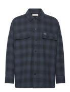 Check Overshirt Navy Calvin Klein Jeans