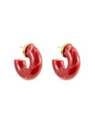 Ivy Chunky Hoops Red By Jolima