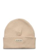 Inst Patch Beanie Beige Calvin Klein