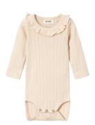 Nbfrachel Nis Ls Slim Body Lil Noos Cream Lil'Atelier