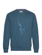 Kenni Reg Cw Uspa M Sweat Blue U.S. Polo Assn.