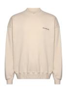 Anf Mens Sweatshirts Beige Abercrombie & Fitch