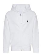 Double-Knit Full-Zip Hoodie White Polo Ralph Lauren