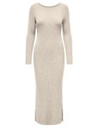 Onlkatia Ls Maxi Boatn Dress Cc Knt Cream ONLY