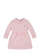 Essential Dress Ls Pink Tommy Hilfiger