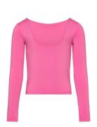 Rkbillie Ls T-Shirt Pink Rosemunde Kids