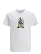 Jorseven Skull Tee Ss Crew Neck Sn Jnr White Jack & J S