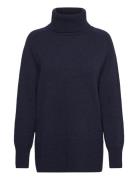 Herringb Detail Rollneck Navy GANT