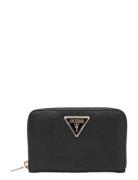 Laurel Slg Medium Zip Around Black GUESS