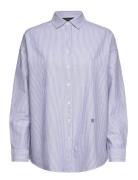 Pernilla Organic Cotton Oxford Shirt Blue Lexington Clothing