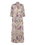 Chiffon Shift Dress Purple By Ti Mo