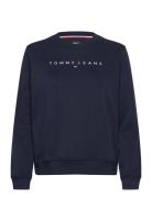 Tjw Reg Linear Crew Ext Navy Tommy Jeans