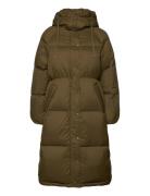 Full Length Down Coat Khaki GANT