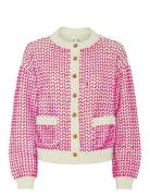 Yasgea Ls Knit Cardigan Pink YAS