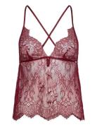 Delphine Lace Cami Burgundy Hunkemöller