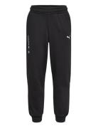 Bmw Mms Kids Ess Pants, Fleece Black PUMA Motorsport