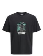 Jjvvg Ss Tee Styd Aw24 Black Jack & J S