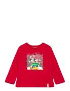 T-Shirt L/S Red United Colors Of Benetton