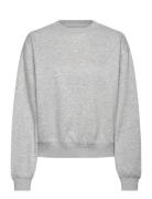 Essence Standard Sweatshirt Grey Weekday