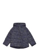 Jacket Quilted Aop Navy Minymo