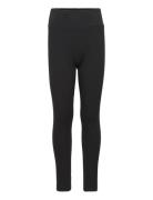 Cotton Ribbed Leggings Black Mango