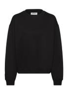 Essence Standard Sweatshirt Black Weekday